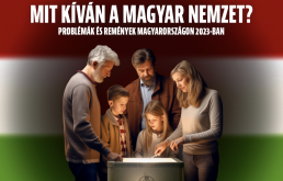 Konferencia: Mit k&iacute;v&aacute;n a magyar nemzet? Probl&eacute;m&aacute;k &eacute;s rem&eacute;nyek Magyarorsz&aacute;gon 2023-ban