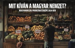 Mit k&iacute;v&aacute;n a magyar nemzet? Magyarorsz&aacute;g probl&eacute;mat&eacute;rk&eacute;pe 2024-ben 