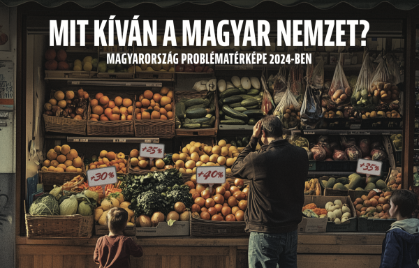 Mit k&iacute;v&aacute;n a magyar nemzet? Magyarorsz&aacute;g probl&eacute;mat&eacute;rk&eacute;pe 2024-ben 